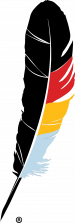 Sacred Path Feather logo